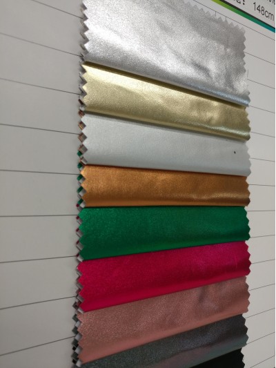 GZ-XNBO  314# 100％滌綸  閃光 超亮光 金銀色 表演服 啦啦隊布 後面照